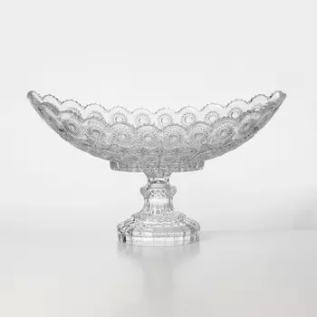Ваза для фруктов MEY-JI, 3623 см, стекло, прозрачное