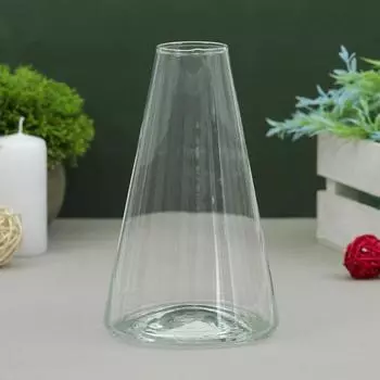 Ваза "Трапеция" 19х4,7х12 см,0,8л 2275