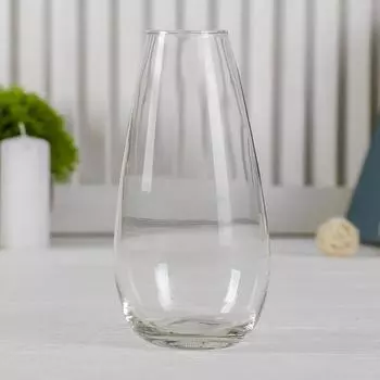 Ваза «Ульяна-1», 350 мл, d=4 см, 817 см, стекло, прозрачная