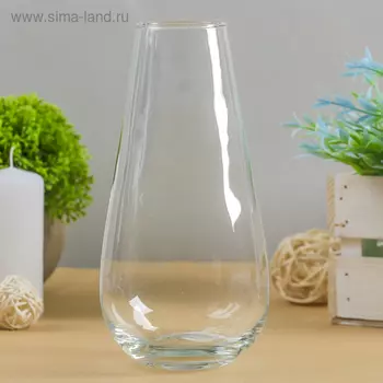 Ваза «Весна», 720 мл, 189 см, d=4.5 см, стекло, прозрачная