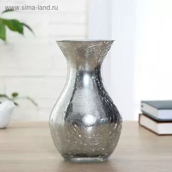 Ваза «ВИЗАНТИЯ-1 Мирабелла» малая, d=8.5 см, 189 см, стекло