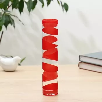 Ваза "Волна" цилиндр 23см МИКС