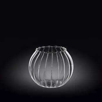 Ваза Wilmax England Segment, термостекло, размер 10х8 см