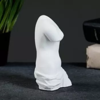 Ваза «Женское тело», 1065 см, гипс, белая