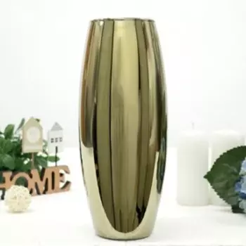 Ваза «Золото», d=7.5 см, 1126 см, стекло