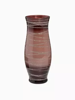 Ваза "Золотые линии" d-12 см, 30 см