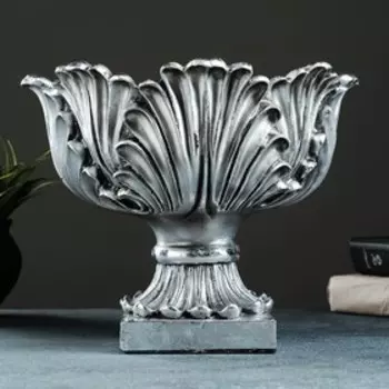 Вазон "Лепесток" 22х27 см, сталь