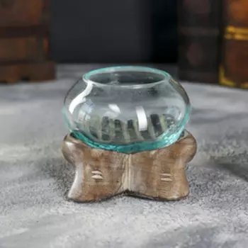 Вазон на коряге "Руки" 15х15х15 см