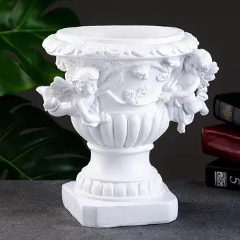 Вазон с ангелами 22х20х18см