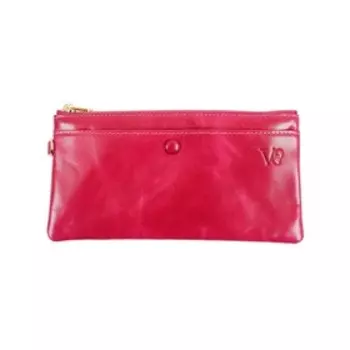 VDG3362 Кошелек, отдел на молнии, цвет розовый 18х9х1см