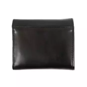 VDG6050 Кошелек, отдел на кнопке, цвет черный 10х8х3см