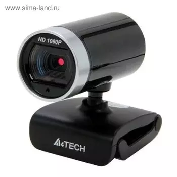 Веб-камера A4Tech PK-910H, 2 МП, 19201080, микрофон, USB 2.0, чёрный
