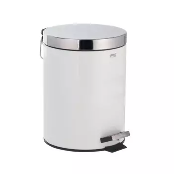 Ведро Axentia Verona 5 литров сталь окрашенная в цвет слоновой кост, 20 см, высота 27 см 1035178