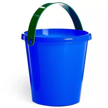 Ведро детское пластиковое для песочницы и снега, 1 л, МИКС