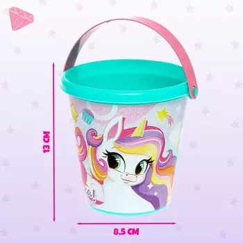 Ведро детское для песочницы и снега «Верь в чудеса», 1 л