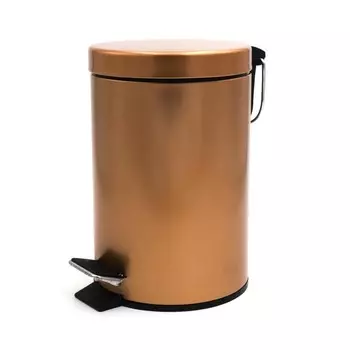 Мусорное ведро Ed 5 л, цвет медный металлик