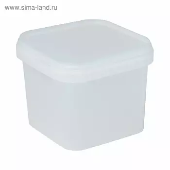 Ведро квадратное, 1 л