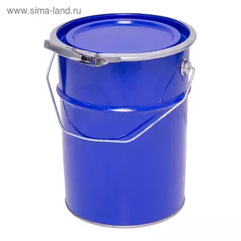 Ведро металлическое ,5 л, синий цвет