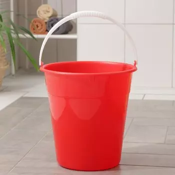 Ведро пищевое «Евро», 12 л, цвет МИКС