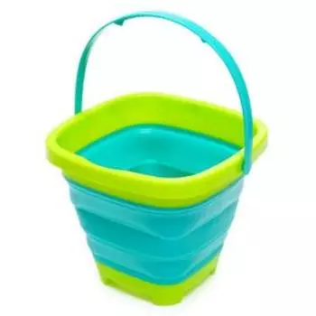 Ведро складное для песочницы, цвета МИКС