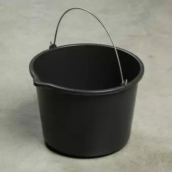 Ведро строительное, 12 л, пластик