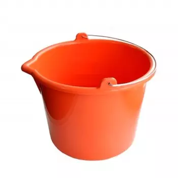 Ведро строительное, 12 л, усиленное, пластик