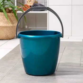 Ведро хозяйственное «Удачное», 10 л, пластик, МИКС