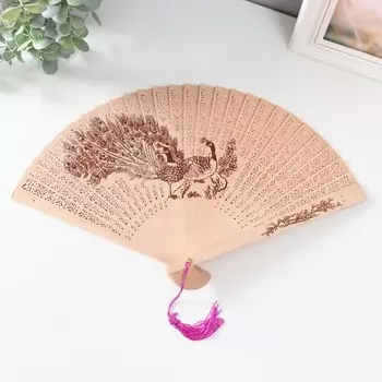 Веер дерево сандал "Павлин" h=18 см