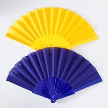 Веер h= 23 см "Цвета" МИКС