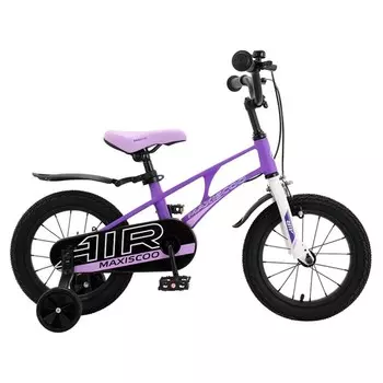 Велосипед 14" Maxiscoo Air стандарт плюс, цвет фиолетовый матовый