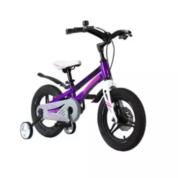 Велосипед 14" Maxiscoo Ultrasonic делюкс плюс, цвет фиолетовый