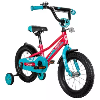 Велосипед 14" Novatrack VALIANT, цвет фуксия