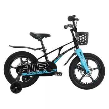 Велосипед 16" Maxiscoo Air делюкс плюс, цвет черный аметист