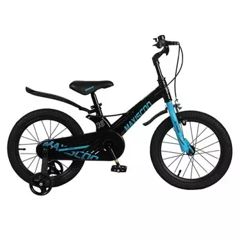 Велосипед 16" Maxiscoo Space стандарт, цвет черный аметист