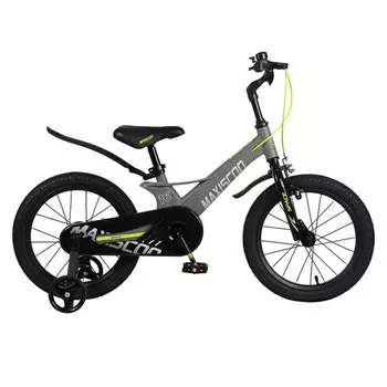 Велосипед 16" Maxiscoo Space стандарт, цвет серый матовый