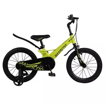 Велосипед 16" Maxiscoo Space стандарт, цвет желтый