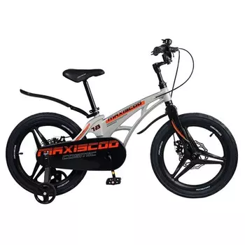 Велосипед 18" Maxiscoo Cosmic делюкс, цвет серый матовый