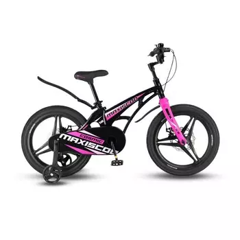 Велосипед 18'' Maxiscoo COSMIC Deluxe, цвет Черный Жемчуг