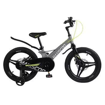 Велосипед 18" Maxiscoo Space делюкс, цвет серый матовый