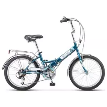 Велосипед 20" Stels Pilot-350, Z010, цвет синий, размер 13"