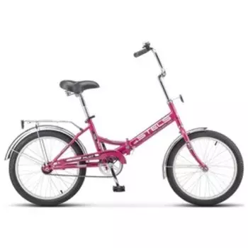 Велосипед 20" Stels Pilot-410, Z010, цвет малиновый, размер 13,5"