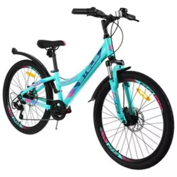 Велосипед 24" Navigator-430 MD, V010, цвет мятный, размер рамы 11,5"