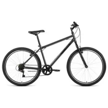 Велосипед 26" Altair MTB HT 1.0, 2022, цвет темно-серый/черный, размер 17"