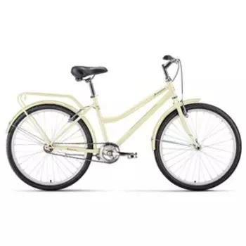 Велосипед 26" Forward Barcelona 1.0, 2022, цвет бежевый/темно-серый, размер 17"