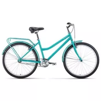 Велосипед 26" Forward Barcelona 1.0, 2022, цвет мятный/белый, размер 17"