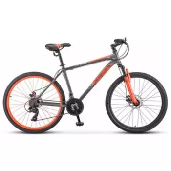 Велосипед 26" Stels Navigator-500 D, F020, цвет серый/красный, размер 18"
