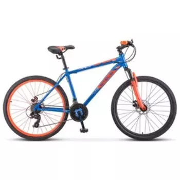 Велосипед 26" Stels Navigator-500 D, F020, цвет синий/красный, размер 16"