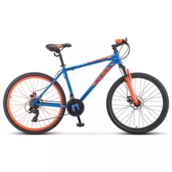 Велосипед 26" Stels Navigator-500 MD, F020, цвет синий/красный, размер 16"