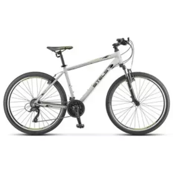 Велосипед 26" Stels Navigator-590 V, K010, цвет серый/салатовый, размер 16"