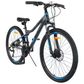 Велосипед 26" Stels Navigator-610 MD, V050, цвет антрацитовый/синий, р. 14"